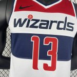 Maillot de Basket #13 Poole Washington Wizards home Blanc